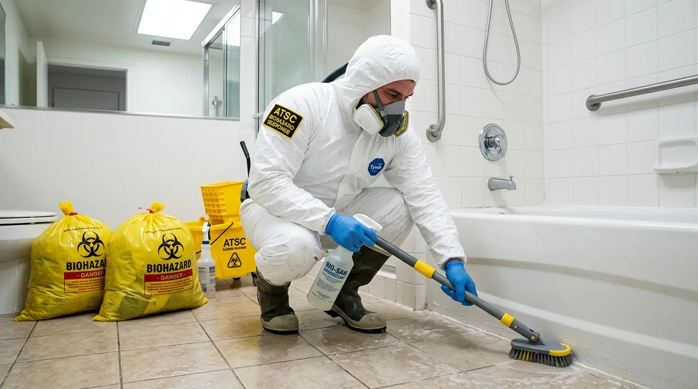 Decontamination equipment deployed for Blood Cleanup in James Island